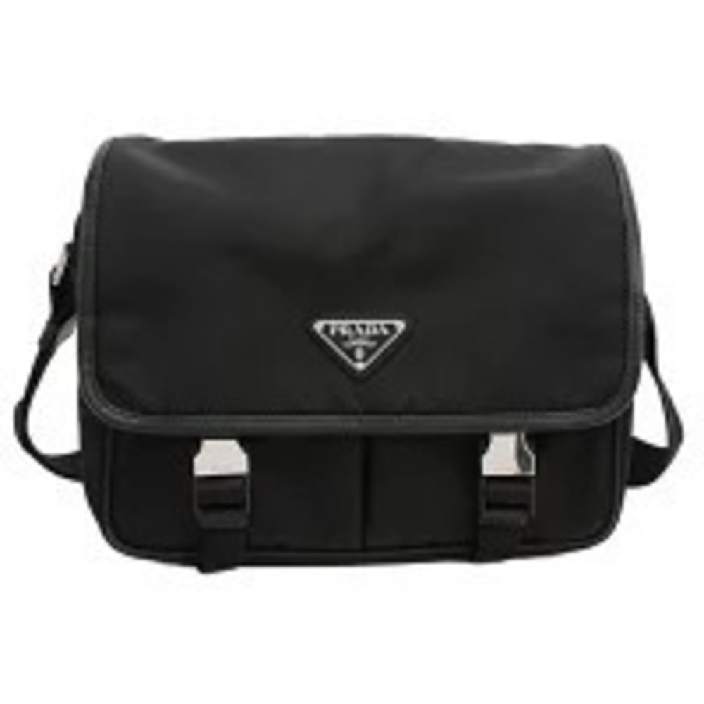 Prada Tessuto Crossbody Bag Black